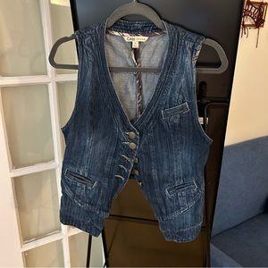 CAbi Denim Vest